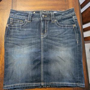 MISS ME DENIM SKIRT